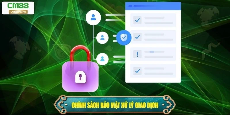 Chính sách bảo mật Cm88 và xử lý các giao dịch nạp/rút tiền
